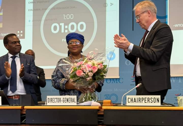 FB_IMG_1732878753006 Ngozi Okonjo-Iweala Reappointed as WTO Director-General for a Second Term.√√√ Newzspy.