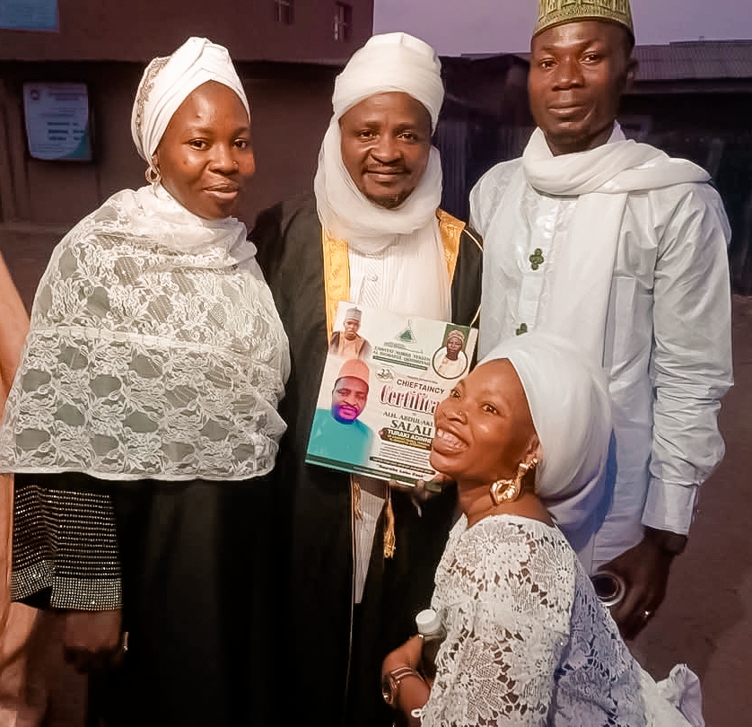 1737410775702 Vanguard's Award-Winning Photojournalist, Akeem Salau, Turbaned as Turaki Adinni in Lagos. ✓✓✓ ©Newzspy.