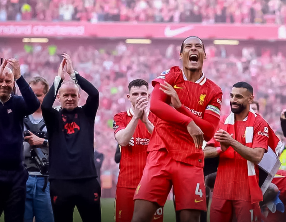 FB_IMG_1745818710007-1 Liverpool Crowned Premier League Champions After Thrashing Tottenham 5-1 at Anfield. ✓✓✓Newzspy Sports