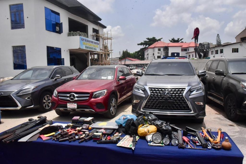 IMG-20260408-WA0005-1024x683 Two Weeks Too Much: Lagos CP Tijani Smashes Armed Robbery Rings, Cultists, and Car Theft Syndicates; Arrests 47 Suspects in 15 Crime Cases.