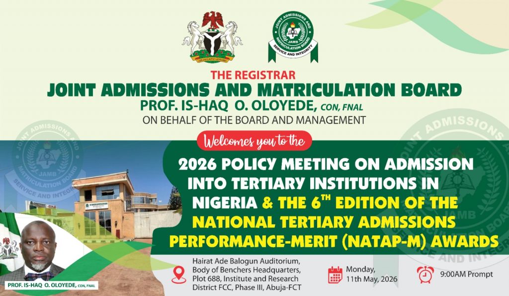 20260511_140258-1024x595 JAMB Raises Admission Benchmark as LASU Becomes Nigeria’s Most Sought-After University Again, Attracting Over 84,000 Applicants in 2026.