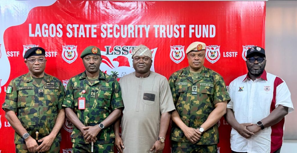 IMG-20260511-WA0048-1024x528 LSSTF ES/CEO, Ogunsan Receives Nigerian Army, Navy, Air Force Commanders in Lagos; Strengthens National Security Frontline With Bulletproof Vests, Helmets